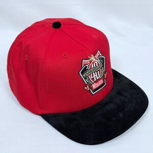 Vintage Winston 40th Anniversary Hat Cap‎ Red Black Stylemaster Snapback